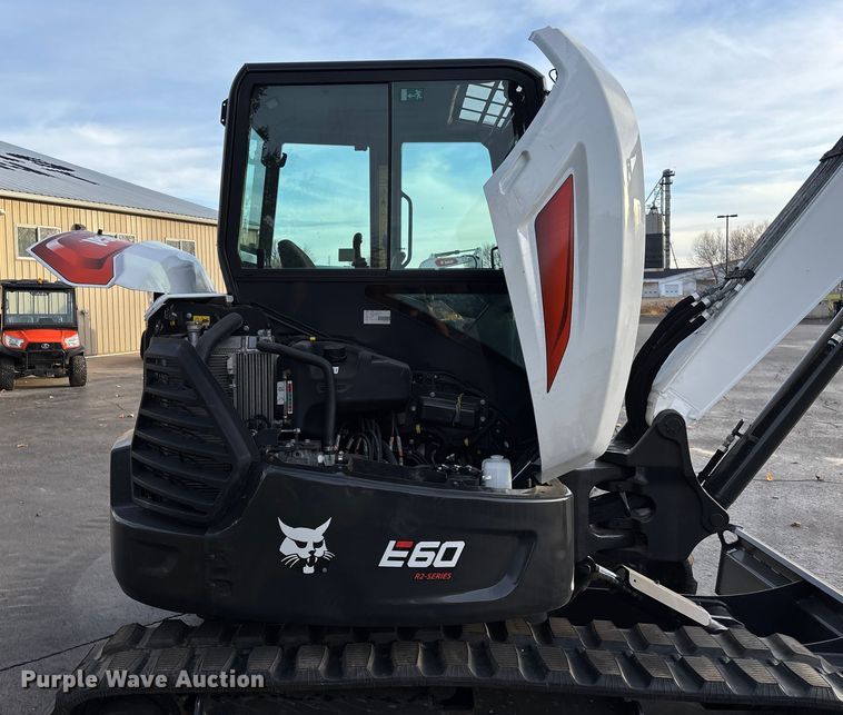 image for item EV3262 2023 Bobcat E60 mini excavator