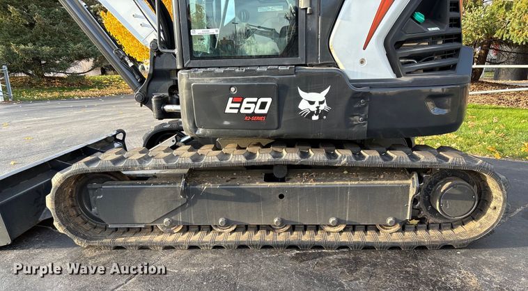 image for item EV3262 2023 Bobcat E60 mini excavator