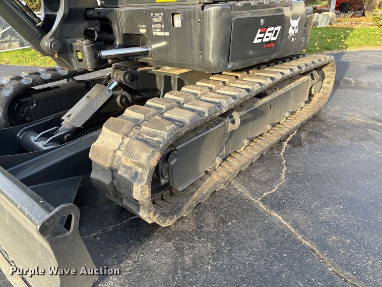 image for item EV3262 2023 Bobcat E60 mini excavator