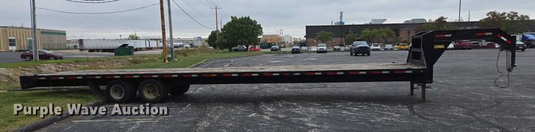 image for item EV5431 2013 Maxey flatbed trailer