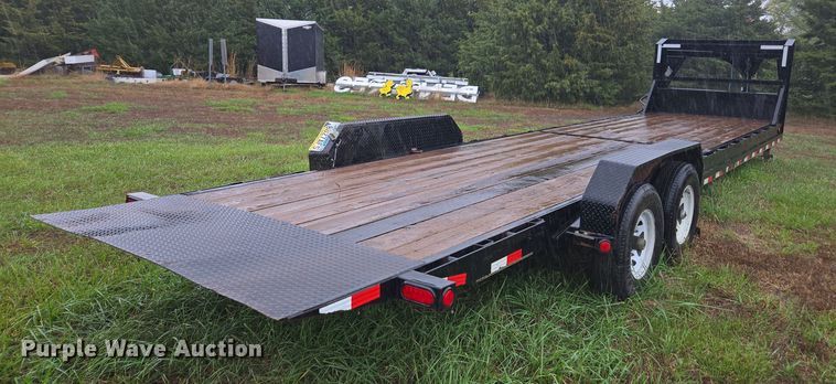 image for item EV5439 2019 PJ tilt deck equipment trailer