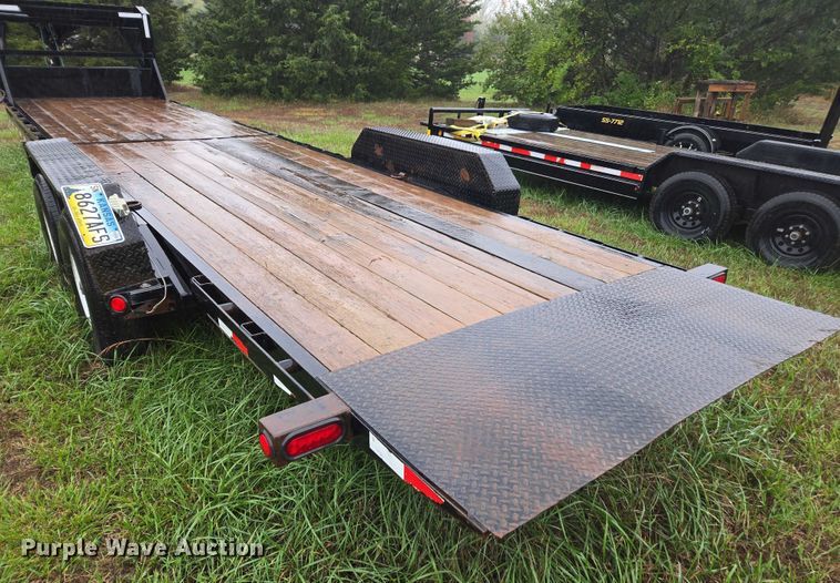 image for item EV5439 2019 PJ tilt deck equipment trailer