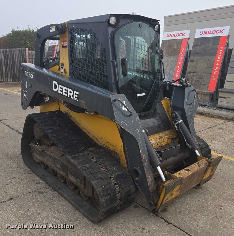 image for item EV5453 2012 John Deere 333D tracked skid steer loader