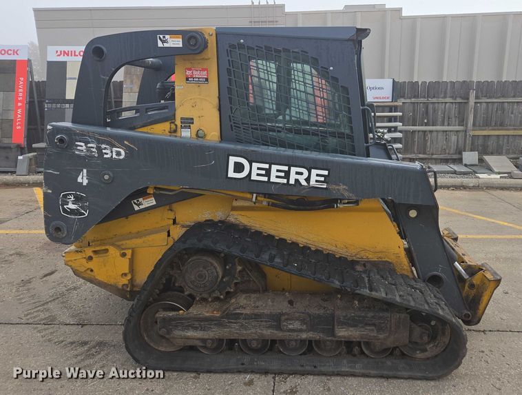 image for item EV5453 2012 John Deere 333D tracked skid steer loader