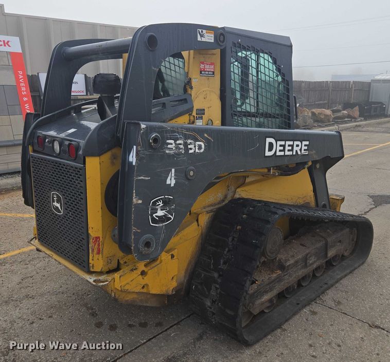 image for item EV5453 2012 John Deere 333D tracked skid steer loader