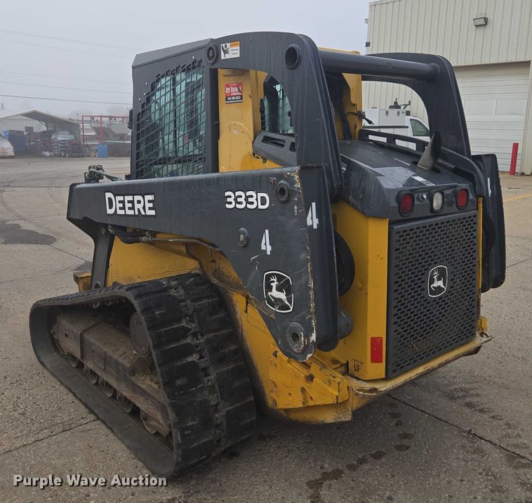 image for item EV5453 2012 John Deere 333D tracked skid steer loader
