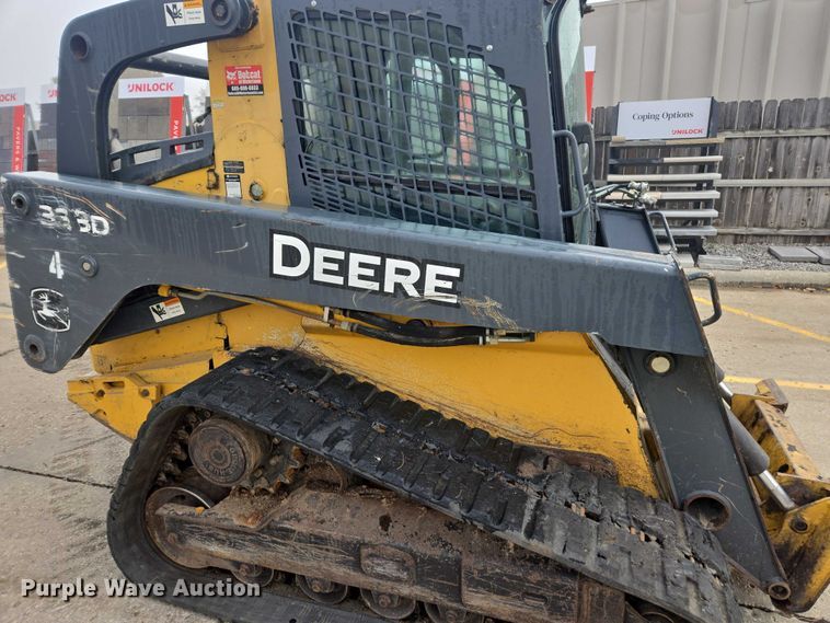 image for item EV5453 2012 John Deere 333D tracked skid steer loader