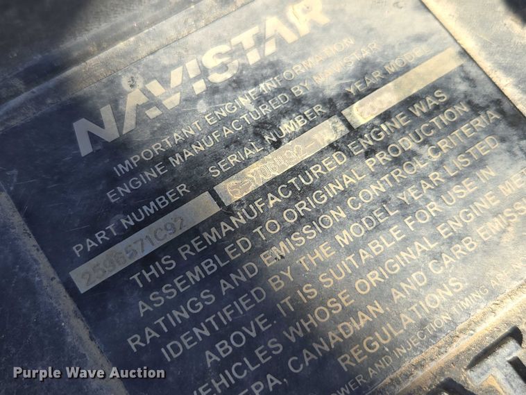 image for item EV5474 2006 International 7400 dump truck