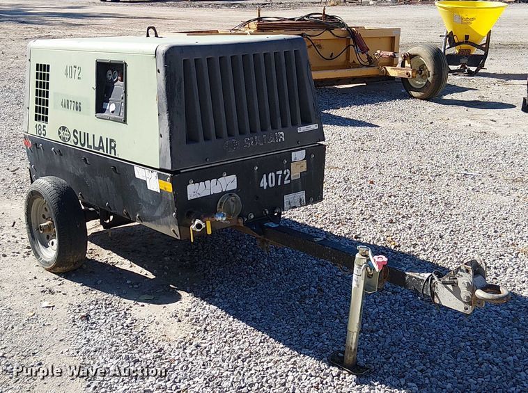 image for item FB4502 Sullair 185DPQ CAi4 EPA air compressor