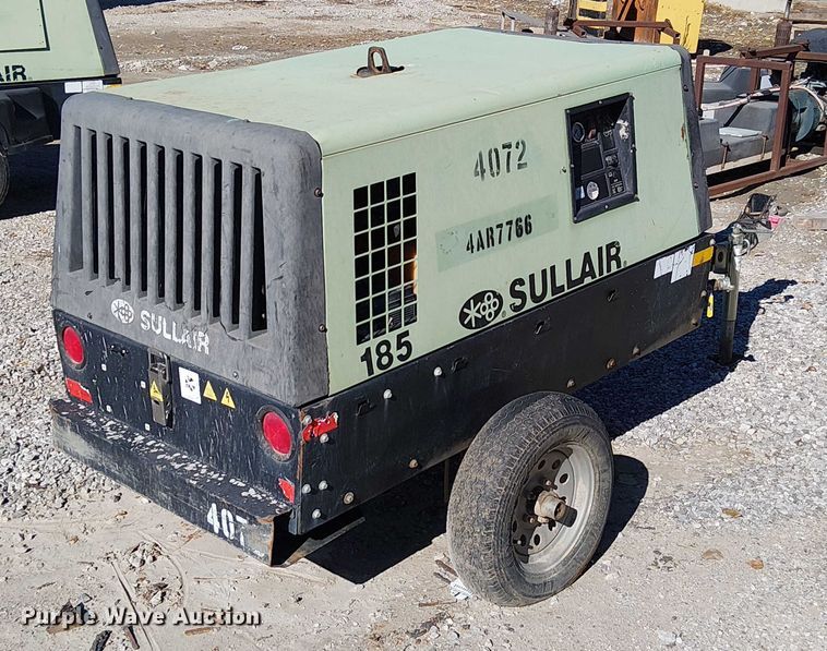 image for item FB4502 Sullair 185DPQ CAi4 EPA air compressor