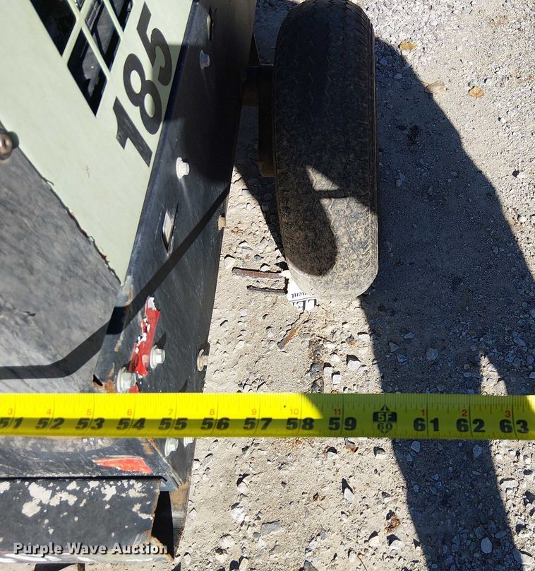 image for item FB4502 Sullair 185DPQ CAi4 EPA air compressor