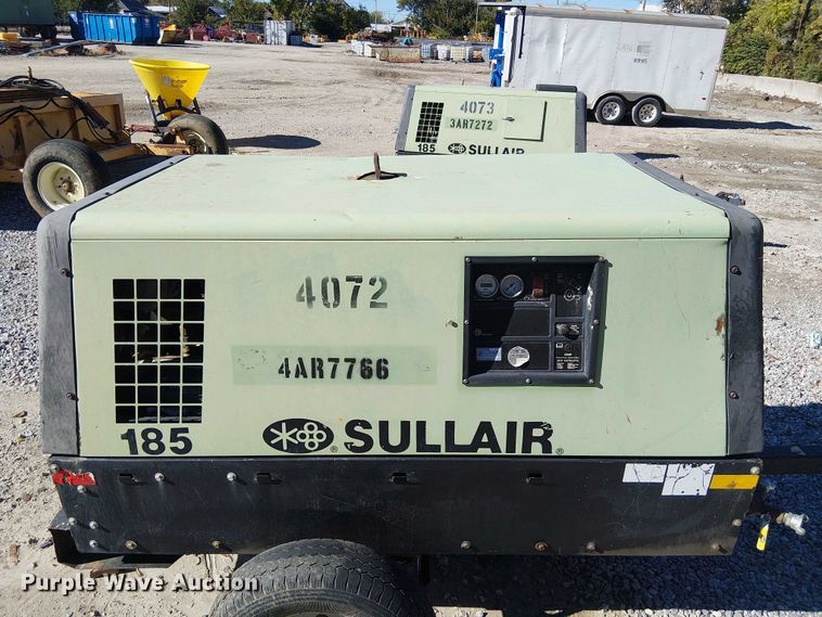 image for item FB4502 Sullair 185DPQ CAi4 EPA air compressor