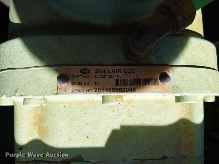 image for item FB4502 Sullair 185DPQ CAi4 EPA air compressor