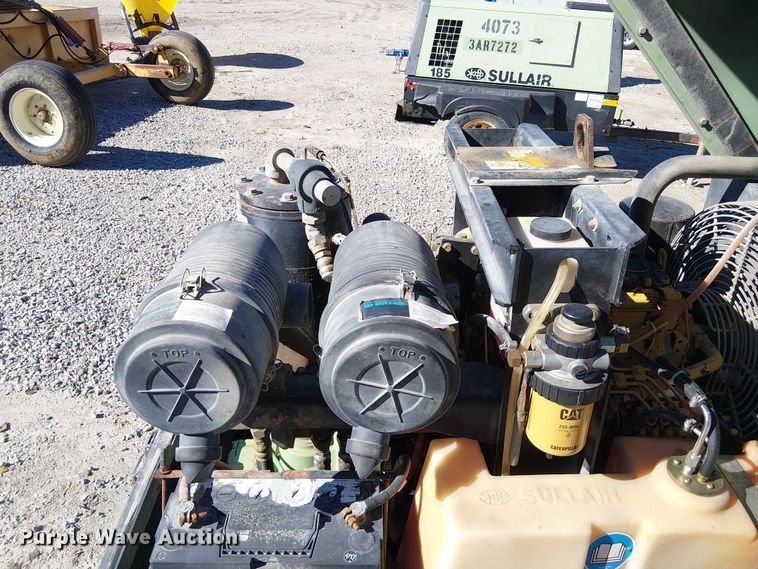 image for item FB4502 Sullair 185DPQ CAi4 EPA air compressor