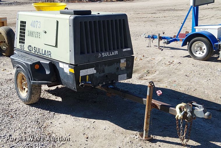 image for item FB4503 Sullair 185DPQ CAi4 EPA air compressor