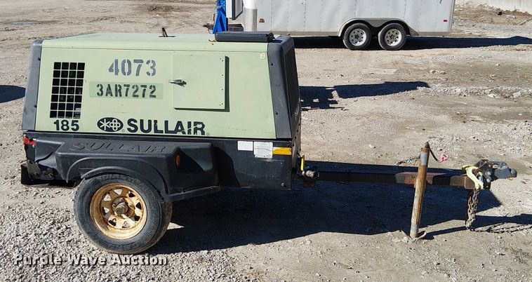 image for item FB4503 Sullair 185DPQ CAi4 EPA air compressor