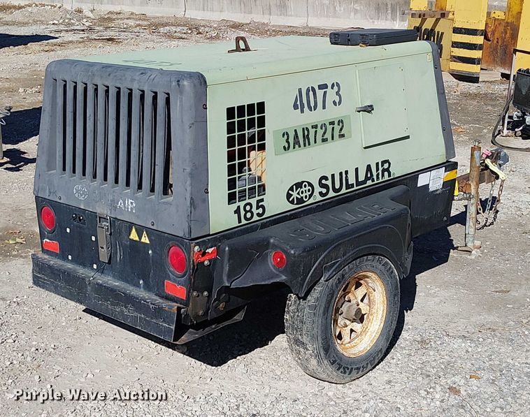 image for item FB4503 Sullair 185DPQ CAi4 EPA air compressor