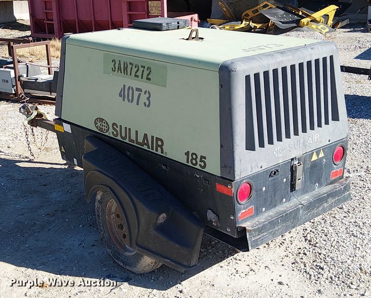 image for item FB4503 Sullair 185DPQ CAi4 EPA air compressor