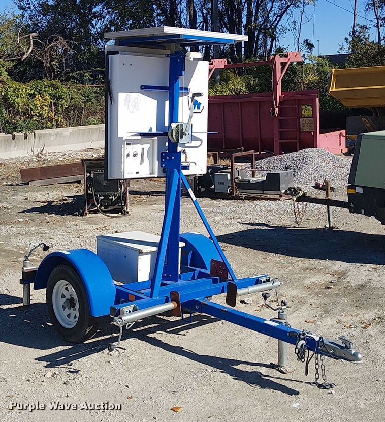 image for item FB4505 Wanco speed limit sign trailer