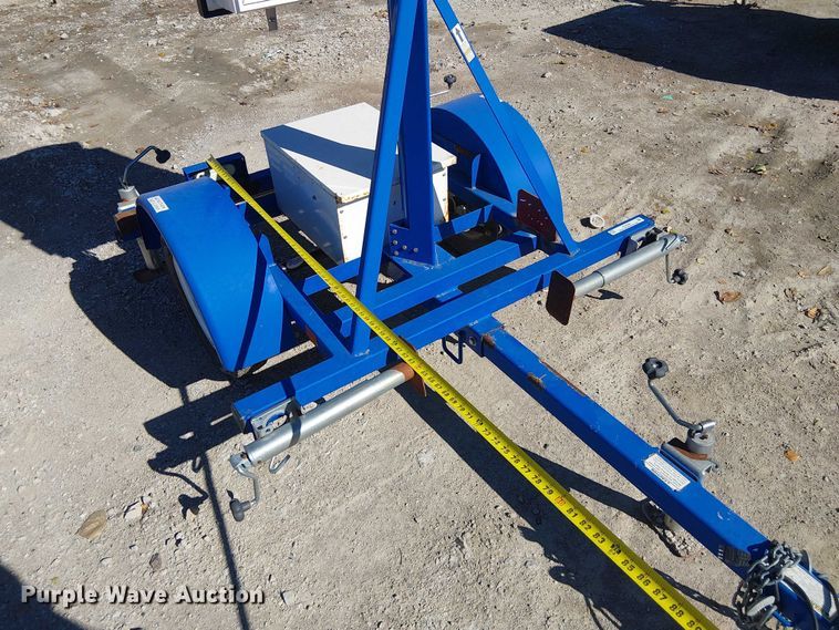 image for item FB4505 Wanco speed limit sign trailer