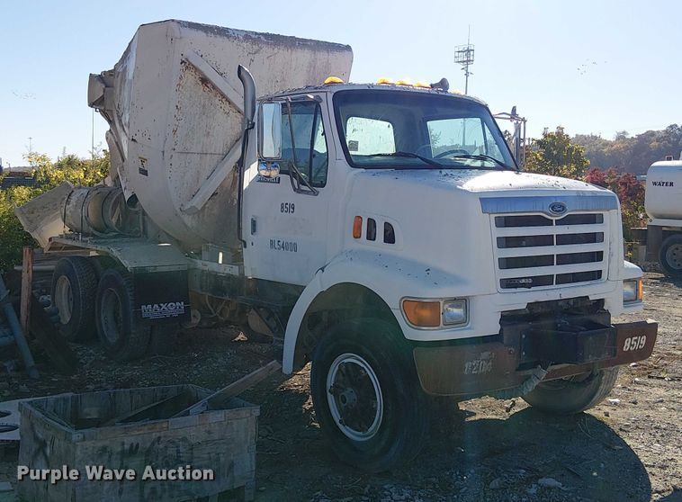 image for item FB4508 1998 Ford LT8500 concrete agitator truck 