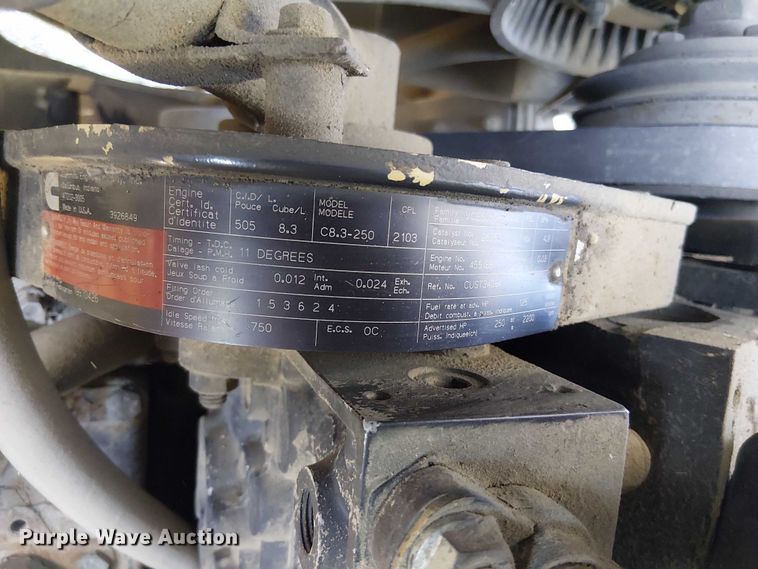 image for item FB4508 1998 Ford LT8500 concrete agitator truck 