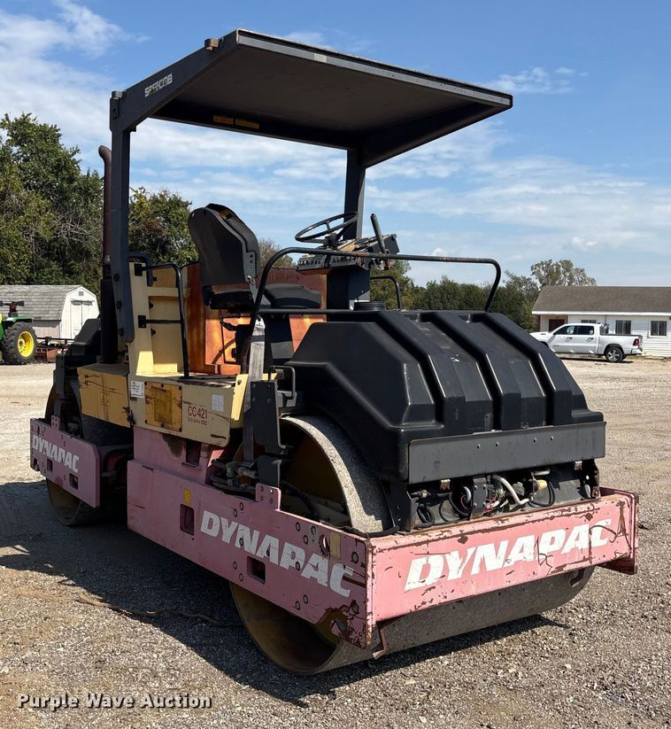 image for item FI0006 1995 Dynapac CC421 double drum vibratory roller