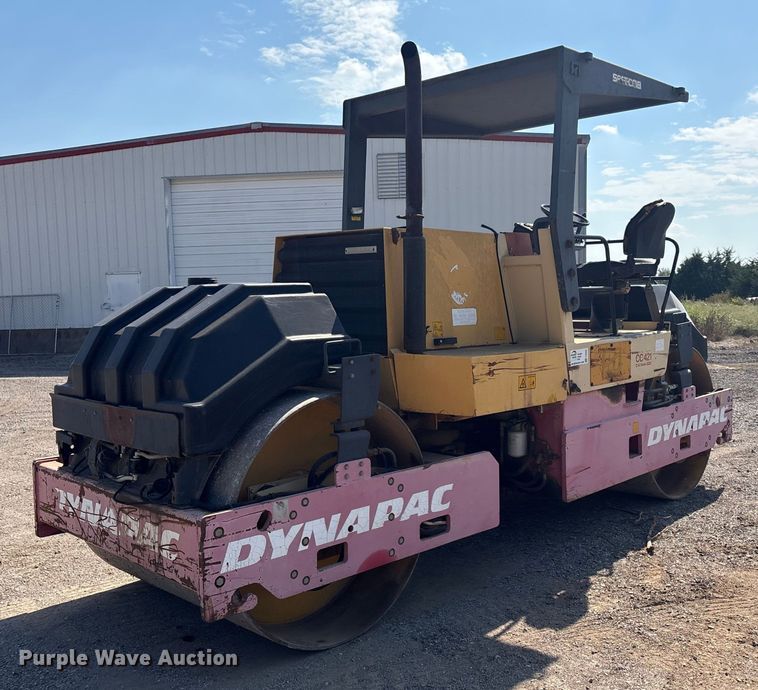 image for item FI0006 1995 Dynapac CC421 double drum vibratory roller