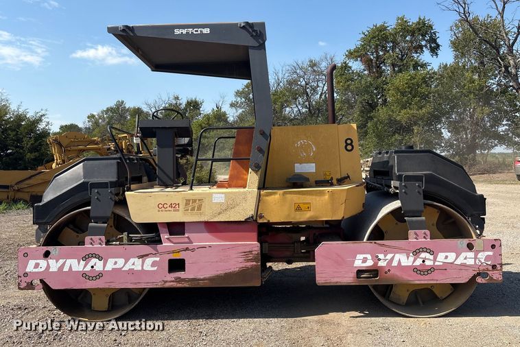 image for item FI0006 1995 Dynapac CC421 double drum vibratory roller