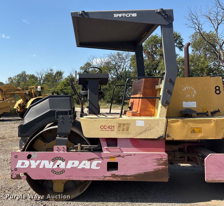 image for item FI0006 1995 Dynapac CC421 double drum vibratory roller