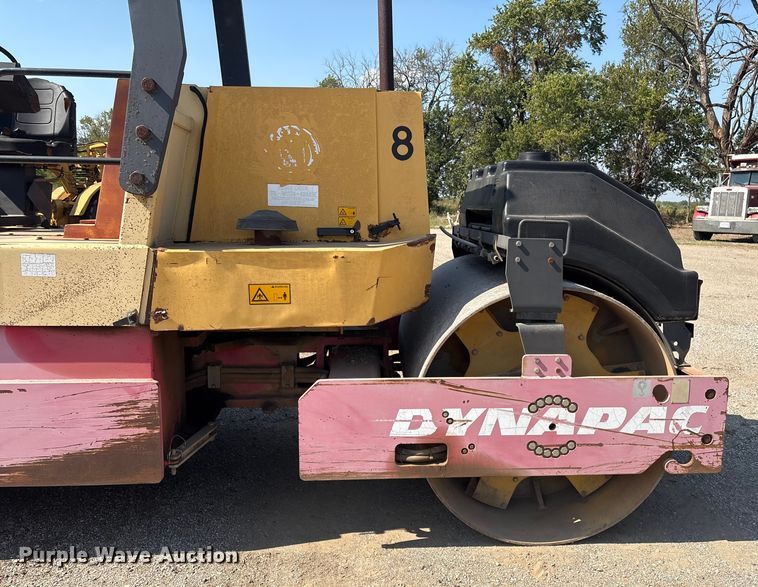 image for item FI0006 1995 Dynapac CC421 double drum vibratory roller