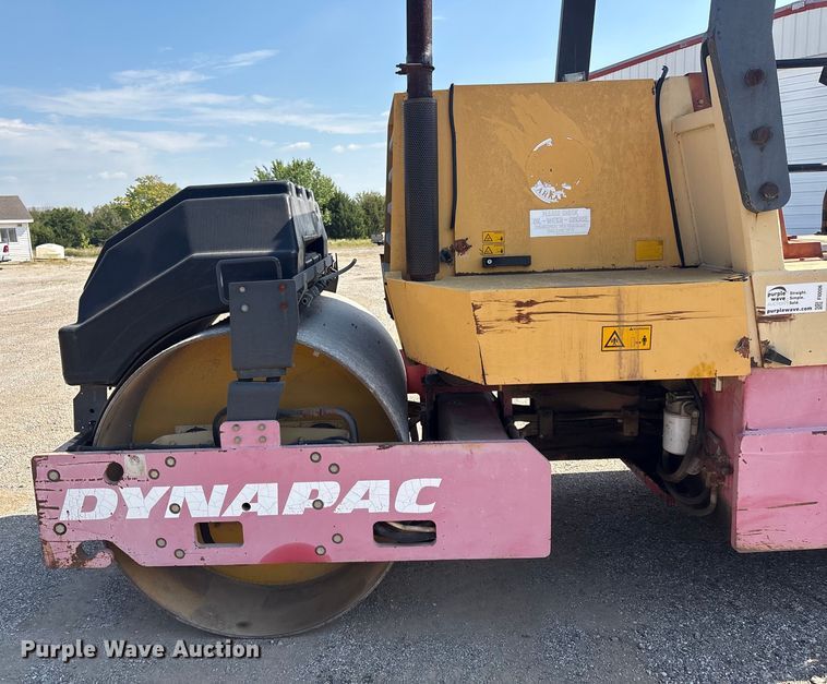 image for item FI0006 1995 Dynapac CC421 double drum vibratory roller