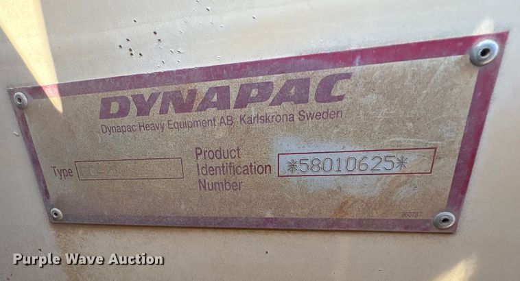image for item FI0006 1995 Dynapac CC421 double drum vibratory roller