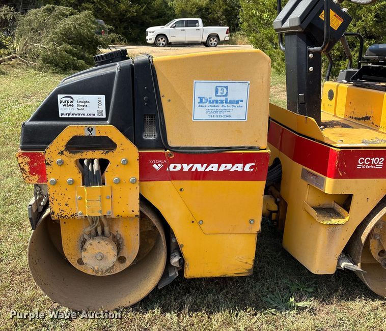 image for item FI0011 1999 Dynapac CC102 double drum vibratory roller