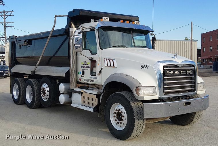 image for item FK0506 2014 Mack GU713 dump truck
