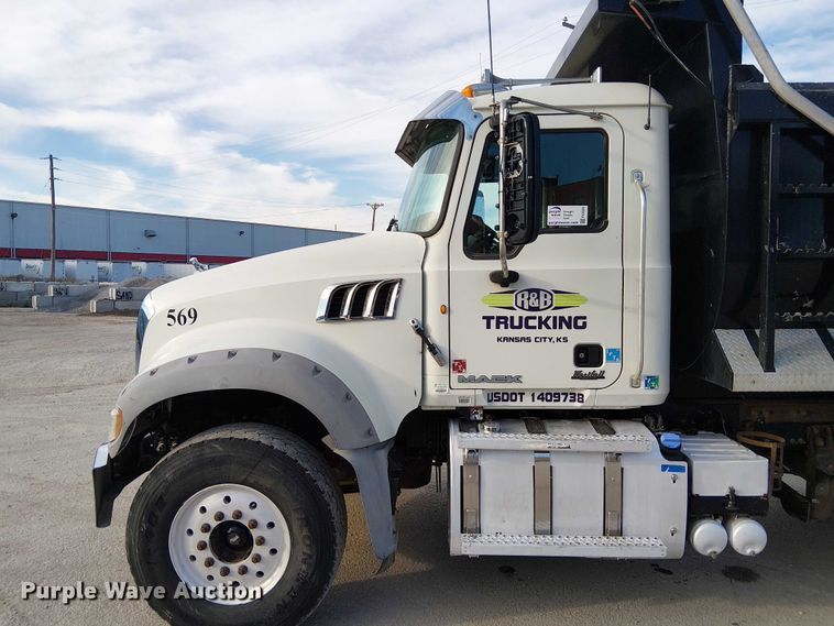 image for item FK0506 2014 Mack GU713 dump truck