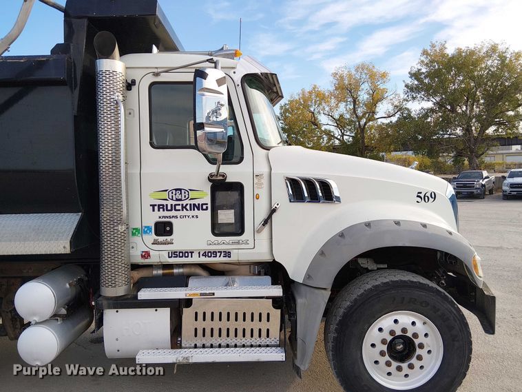 image for item FK0506 2014 Mack GU713 dump truck