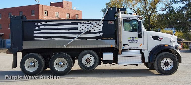 image for item FK0509 2019 Peterbilt 567 dump truck