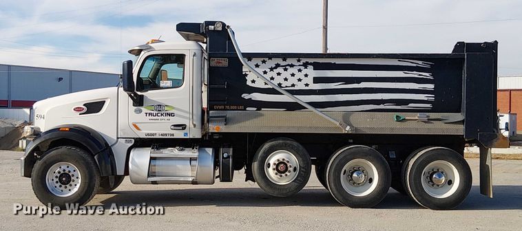 image for item FK0509 2019 Peterbilt 567 dump truck