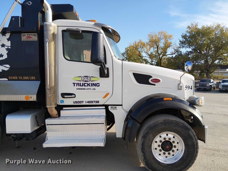 image for item FK0509 2019 Peterbilt 567 dump truck