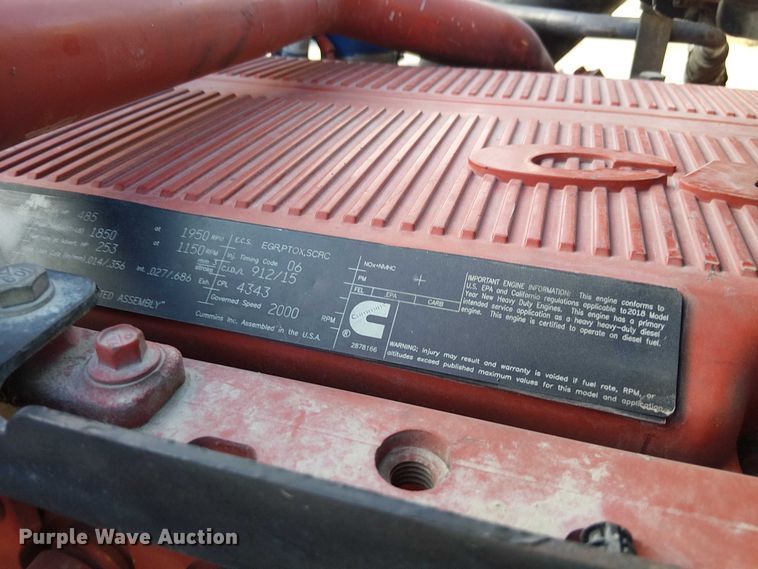 image for item FK0509 2019 Peterbilt 567 dump truck