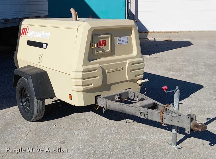 image for item FK0551 Ingersoll Rand P185WJD air compressor