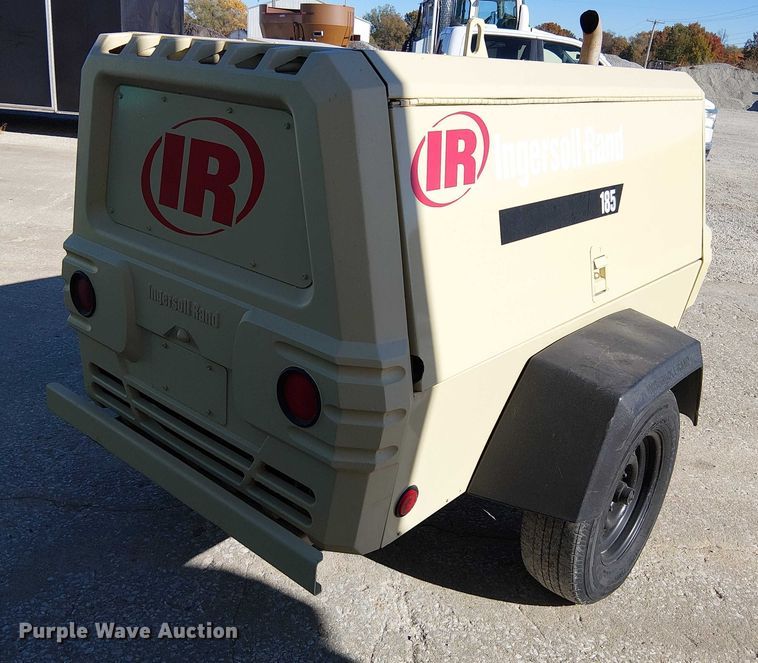 image for item FK0551 Ingersoll Rand P185WJD air compressor