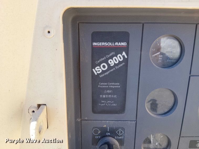 image for item FK0551 Ingersoll Rand P185WJD air compressor