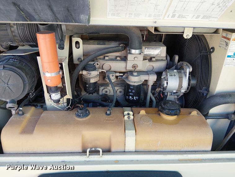 image for item FK0551 Ingersoll Rand P185WJD air compressor