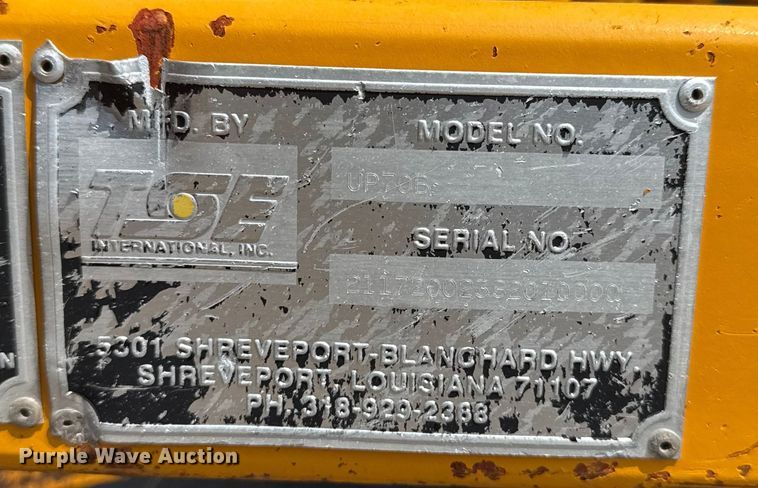 image for item NU9590 2000 TSE International Inc UP70B cable puller