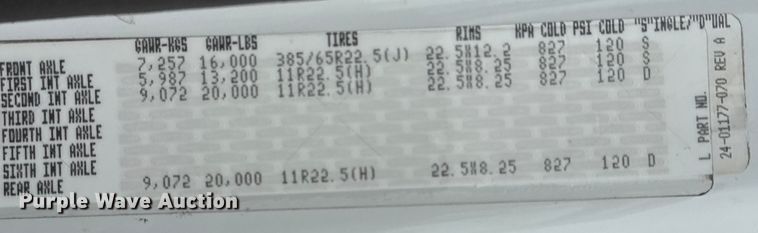 image for item NU9617 2007 Freightliner Business Class M2 crane truck