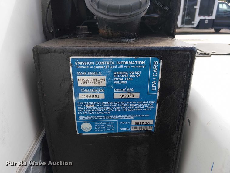 image for item NU9720 2020 Mobile Tech MTT712TA2 fiber optic splicing trailer