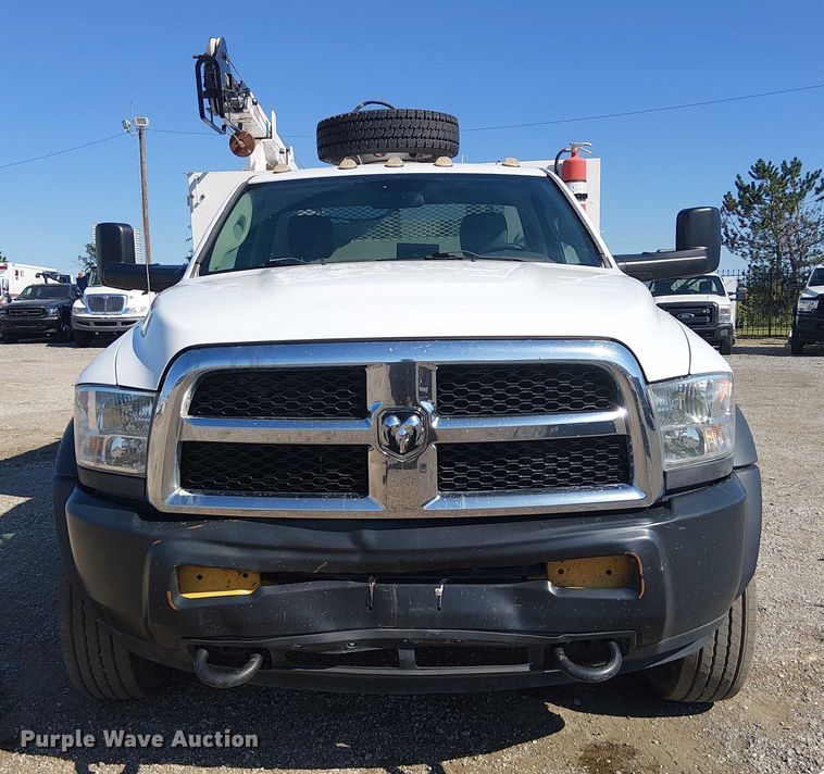 image for item NU9751 2017 RAM 5500 utility / service truck