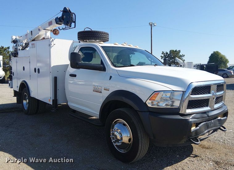 image for item NU9751 2017 RAM 5500 utility / service truck